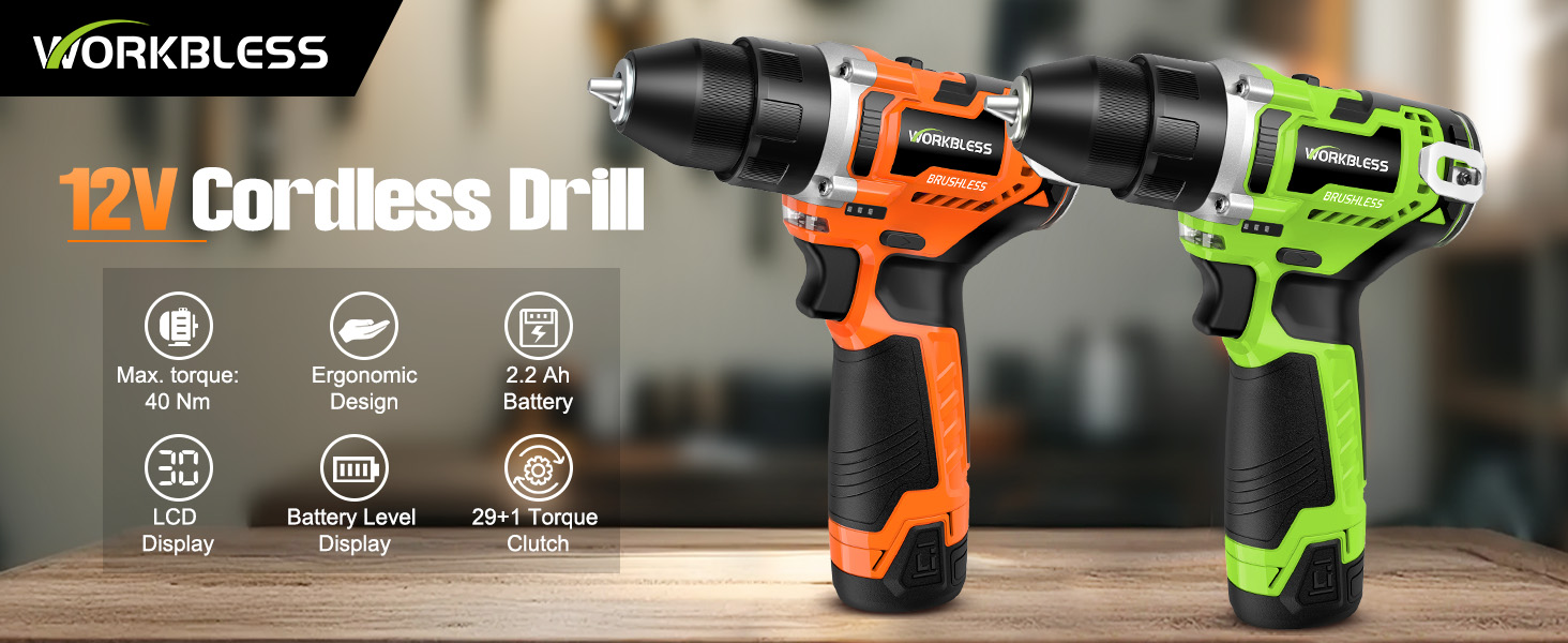 12V electric drill