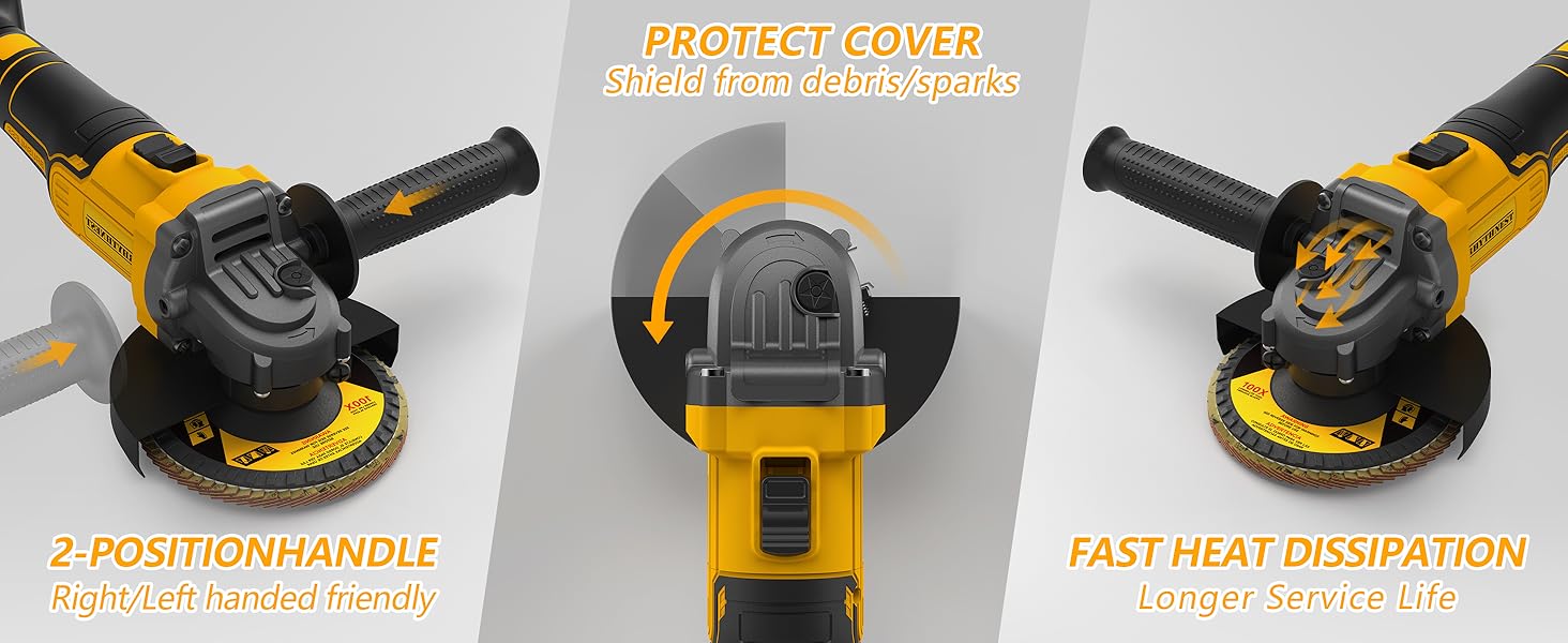 DEWALT Angle Grinder 4