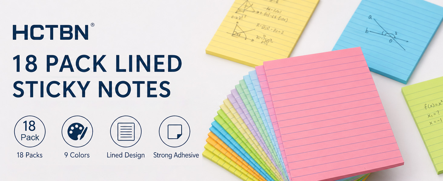 4x6 sticky notes lined sticky notes 4x6 colorful sticky notes sticky notes with lines