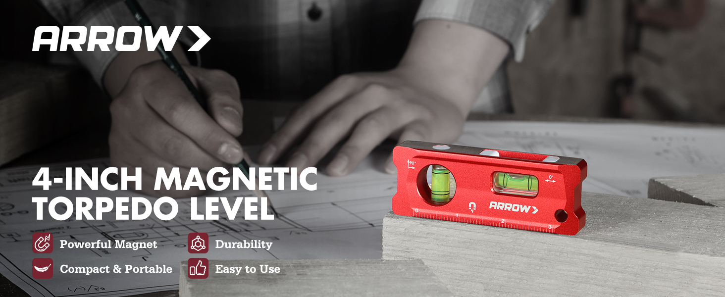 4“ magnetic level
