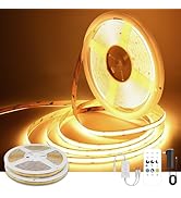 Pandery COB LED Strip Lights Warm White,24V Dimmable led Light Strip KIT with Remote and app Cont...