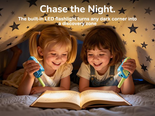 Built-in LED Flashlight