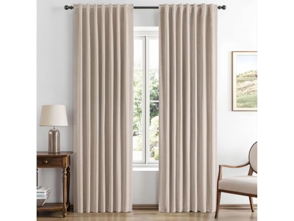 linen curtains