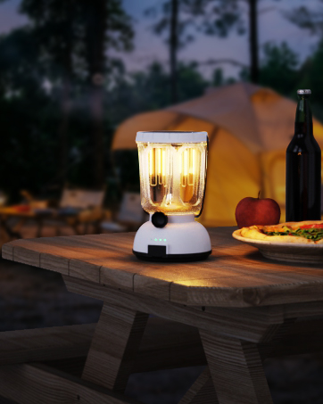 blue light blocking orange lantern flashlight battery camping lantern fishing lantern