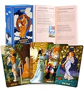 Wyspell Tarot Cards: Pantheon Tarot Deck with Guide Book - Unique Card Deck for Beginners - Moder...