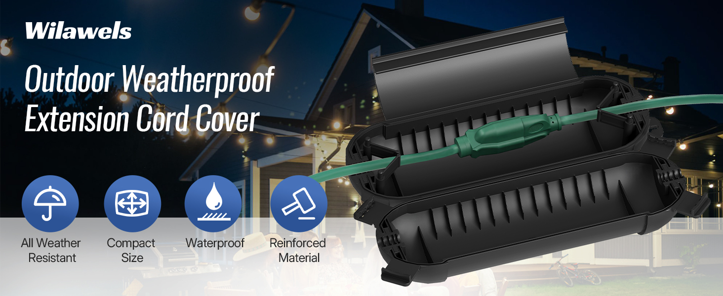 Outdoor Extension Cord Cover