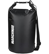 MARCHWAY Floating Waterproof Dry Bag 5L/10L/20L/30L/40L, Roll Top Sack Keeps Gear Dry for Kayakin...