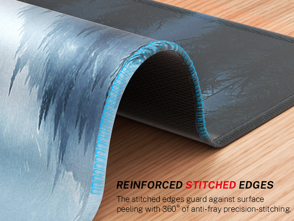 stitched edges