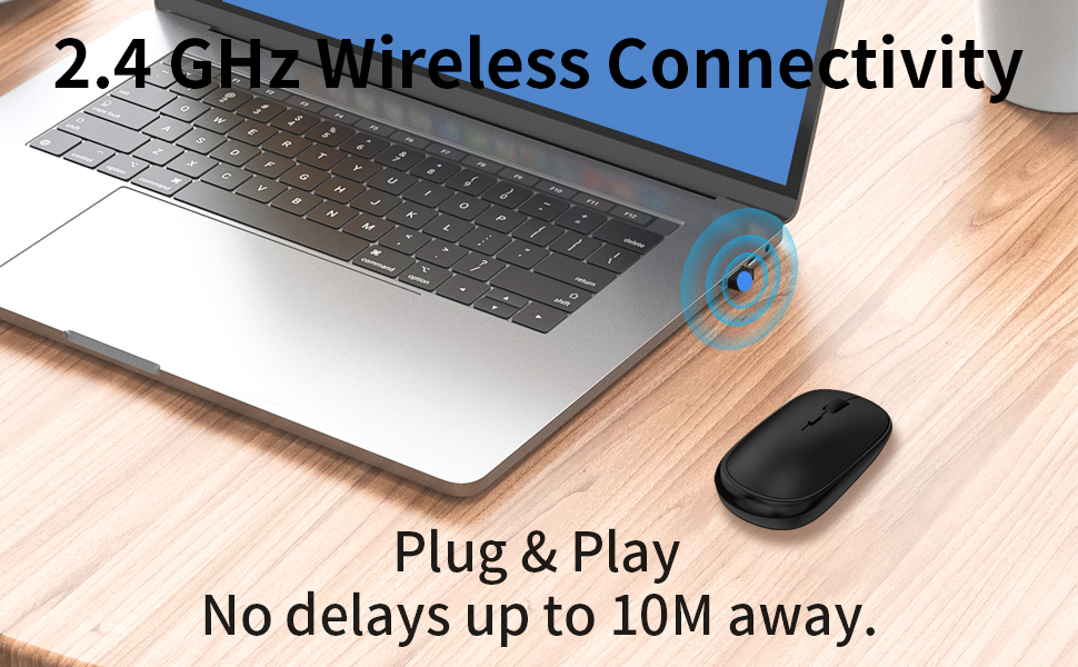 2.4 GHz wireless connection