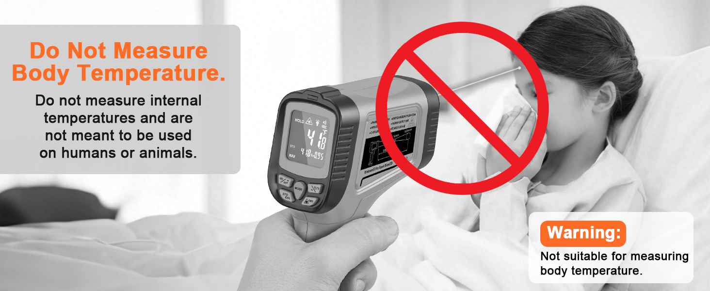 infrared thermometer temperature gun