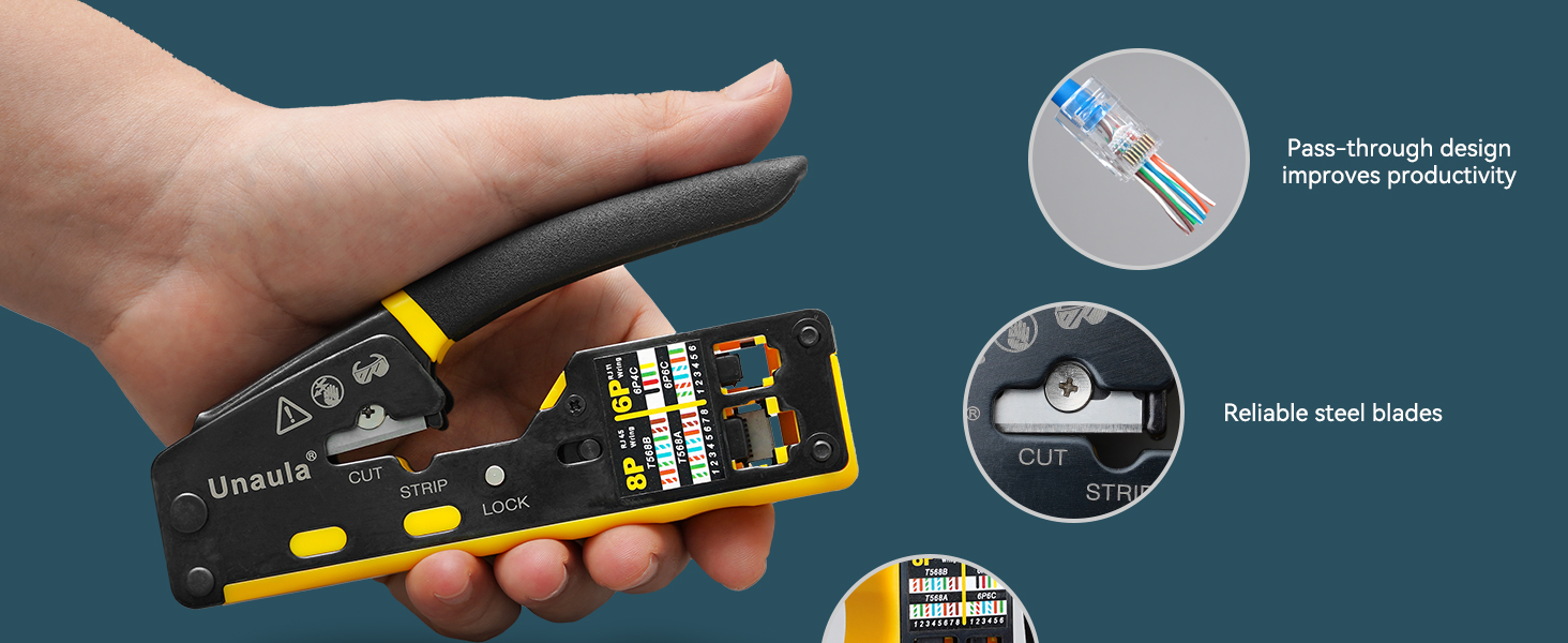 rj45 crimping tool kit