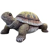 Wjwumha Turtle Statue, Walking Tortoise Figurine Outdoor Sculpture Decor for Yard Patio Garden