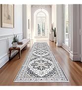 Madane Runner Rugs for Hallway 2x10 Long Washable Non-Slip Hallway Runner Rug Low-Pile Stair Kitc...