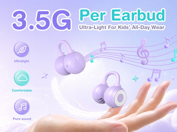 kids earbuds open ear earbuds clip on earbuds bluetooth headphones for kids headphones wireless