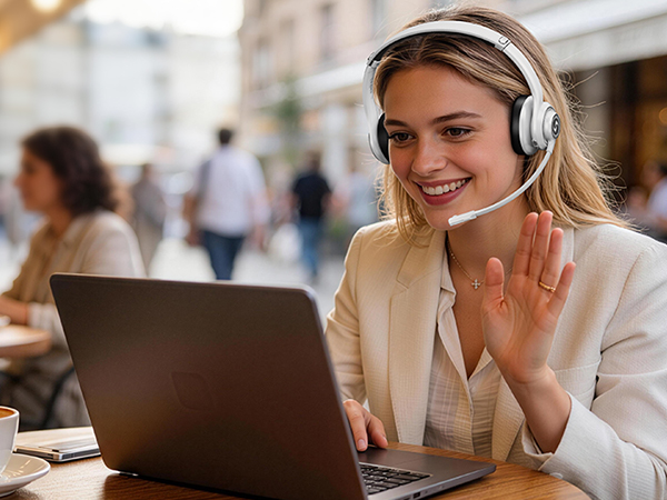 Wireless Headsets with Microphone
