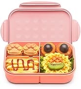 Bento Box,MISS BIG Lunch Box Kids,Ideal Leak Proof Kids Lunch Box,Mom’s Choice Bento Lunch Box fo...
