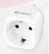 2 Pack European to US Plug Adapter, Unidapt Europe to USA Adapters, Travel from EU to American