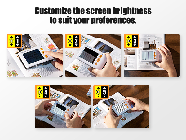 Adjustable brightness
