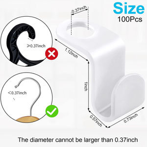 Hanger Connector Hooks, Hangers Space Saving, Hanger Hooks
