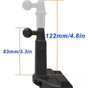 Cuxwill Car Tablet Mount CD Slot Holder