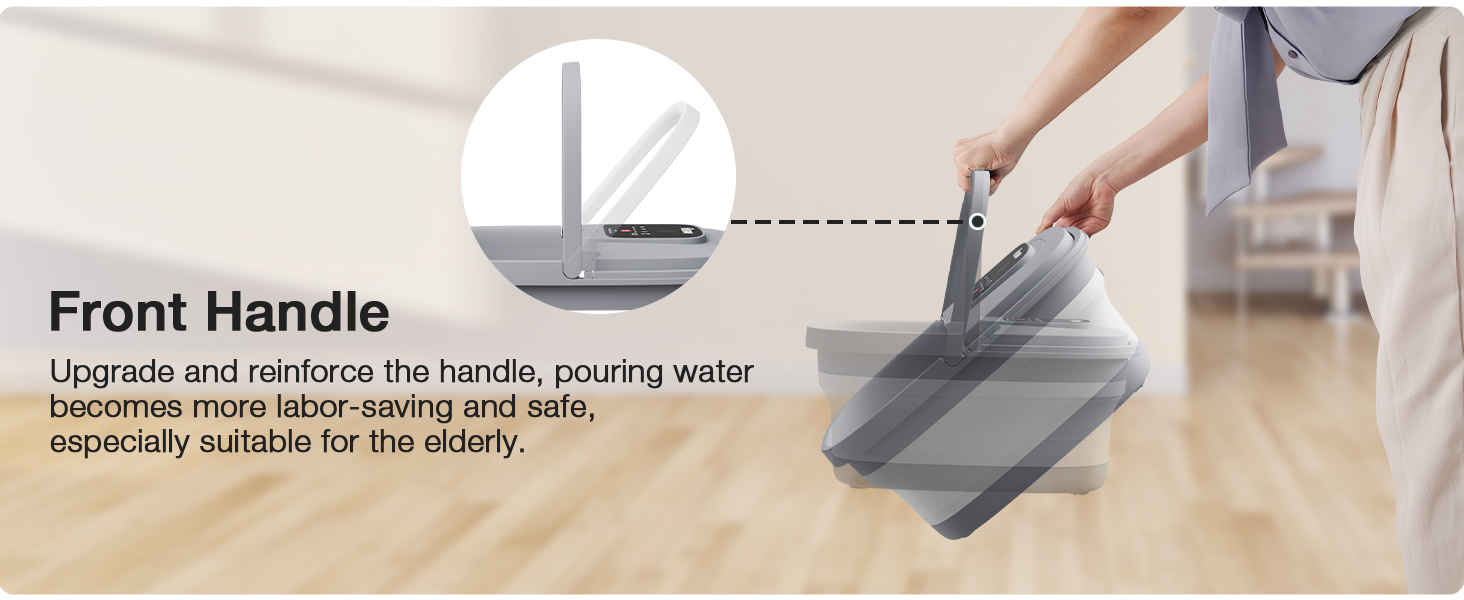 foot bath masssager with heat