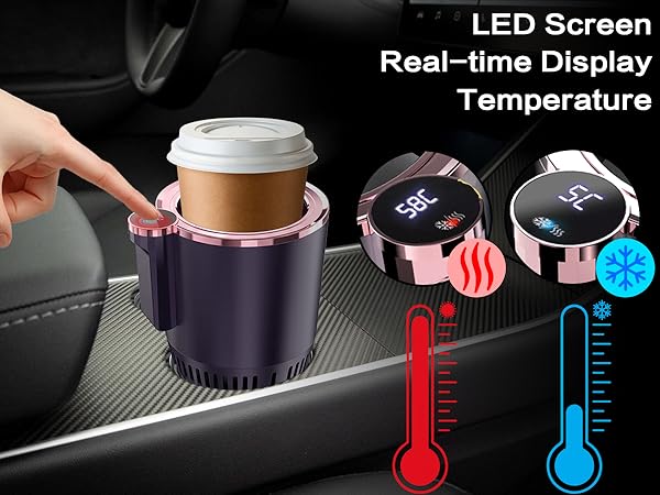 LED Screen Real-time Display Temperature