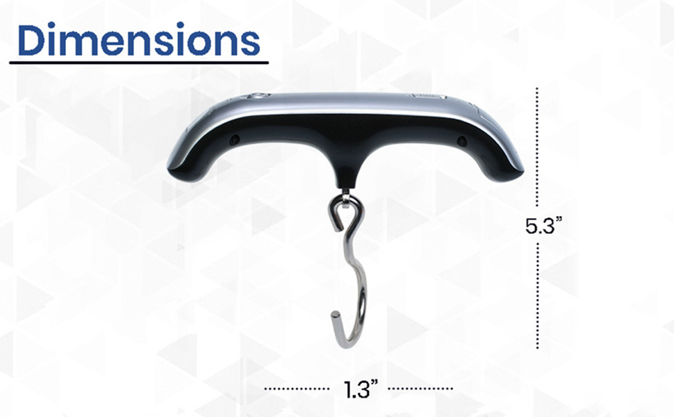Digital Hanging Luggage Scale for Traveling or Weighing Suitcases