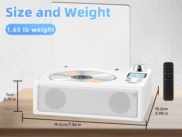 Portable CD Player Boombox