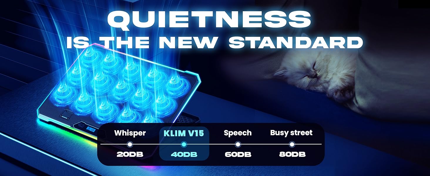 cool computer gadgets rgb laptop cooling pad stand for desk with fan gaming lap accessories usb hub 