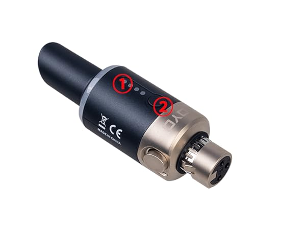 wireless xlr transmitter and receiver