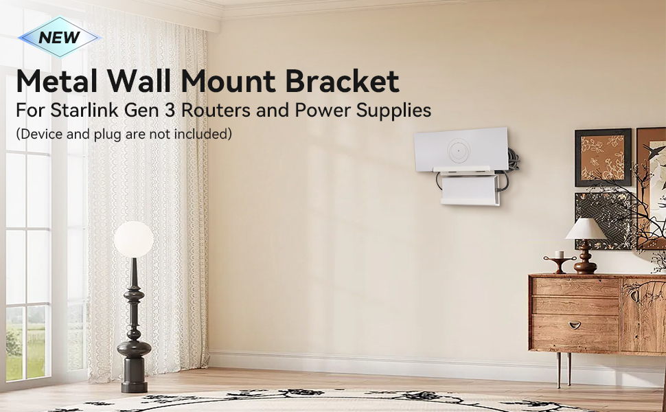 Shinar Metal Wall Mount for Starlink Gen 3
