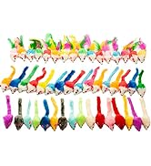 Fashion's Talk Assorted Mice Cat Toys Furry Rattle Mouse Kitten Toy Mini Mice for Indoor Cats Int...