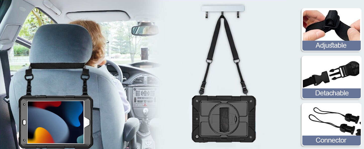 ipad 10.2 case with pencil holder,ipad 10.2 case with strap