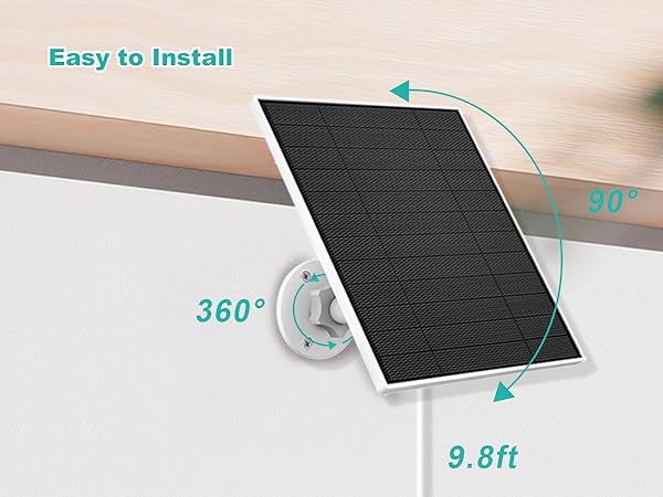 wyze security camera solar pannel
