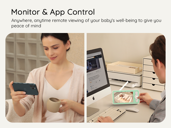 baby monitor WiFi phone app