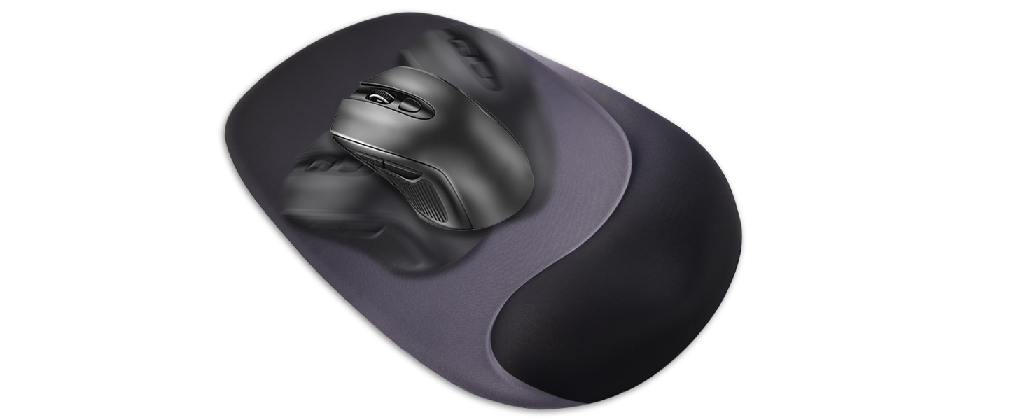 Mouse Pad with Wrist Rest Support