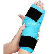 Comfytemp Full Hand Wrist Ice Pack Wrap for Carpal Tunnel Relief, FSA HSA Eligible, 33" Wrist Bra...