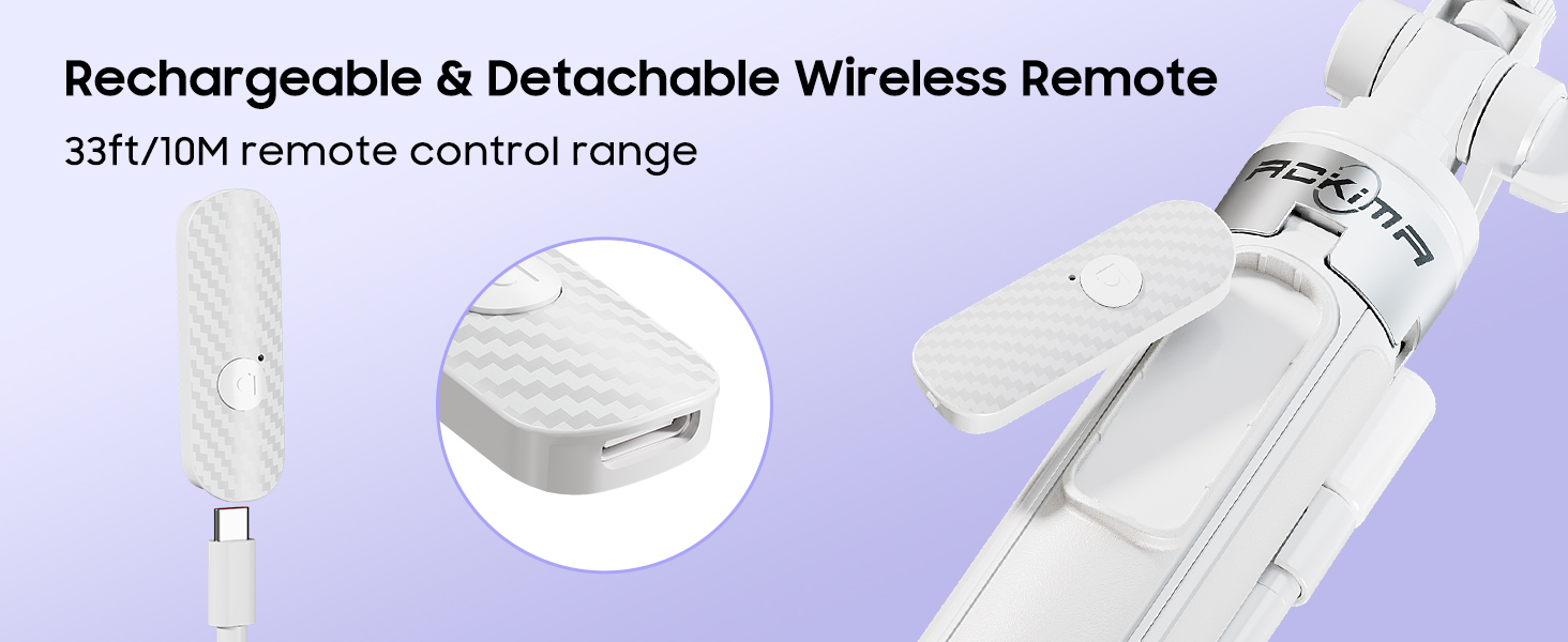 All in One Phone Tripod with Wireless Remote