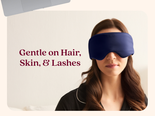 wireless bluetooth sleep mask with headphones for side sleepers noise canceling snoozeband