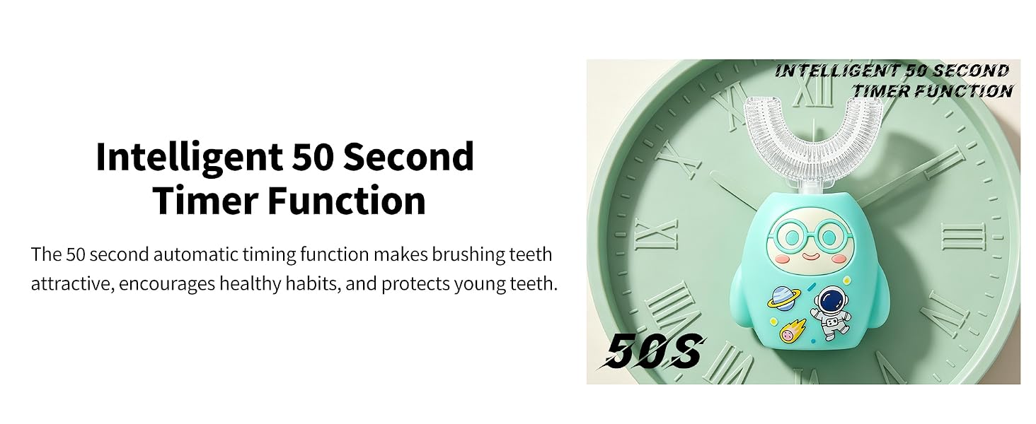 Kids Electric U Shaped Toothbrush