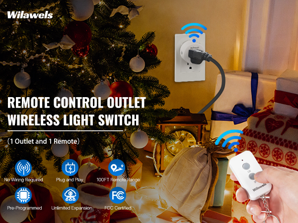 WILAWELS Wireless Light Switch