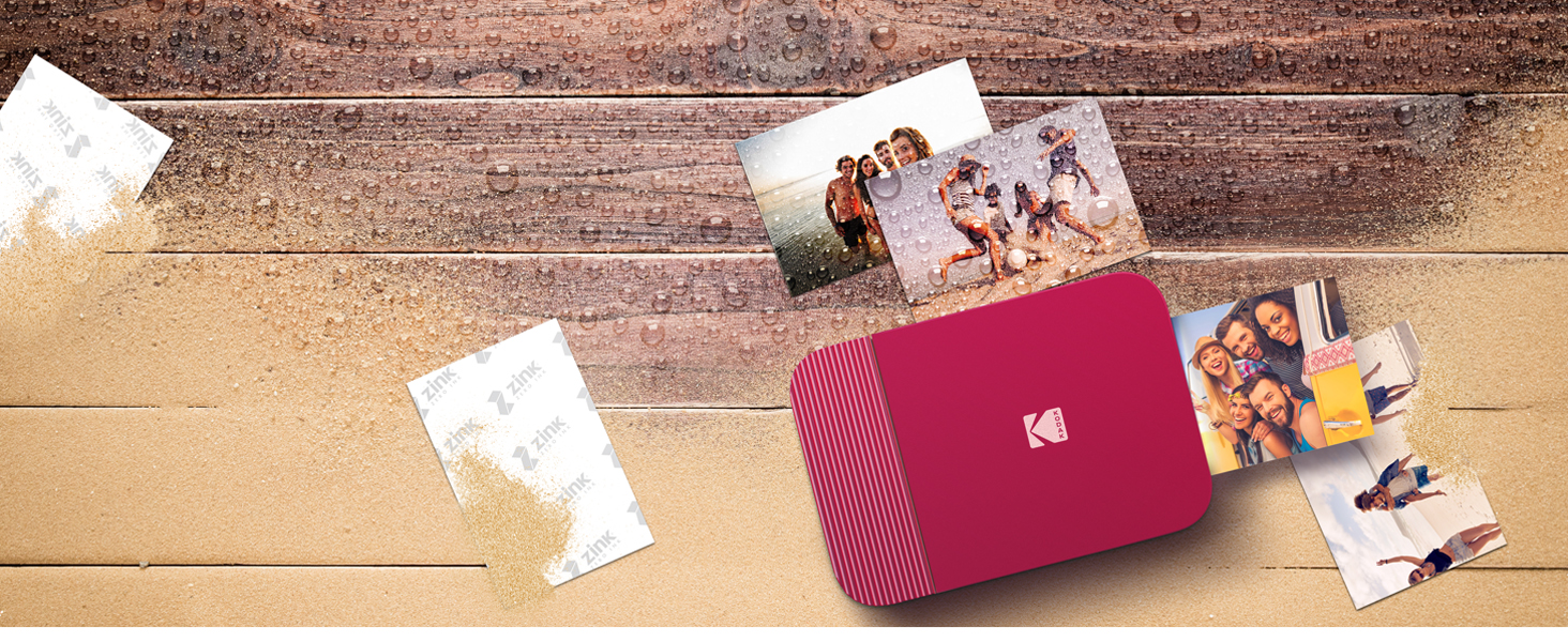 Kodak Smile Printer lifeproof prints