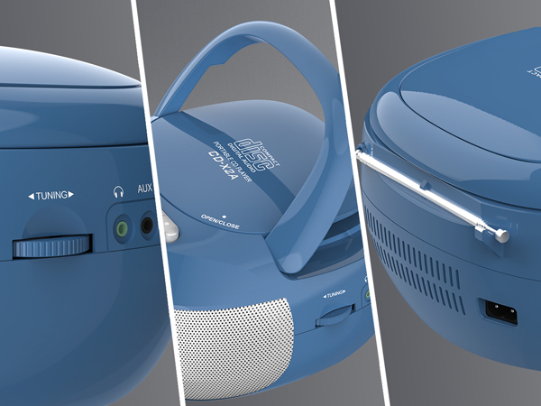 radio cd player combo for home