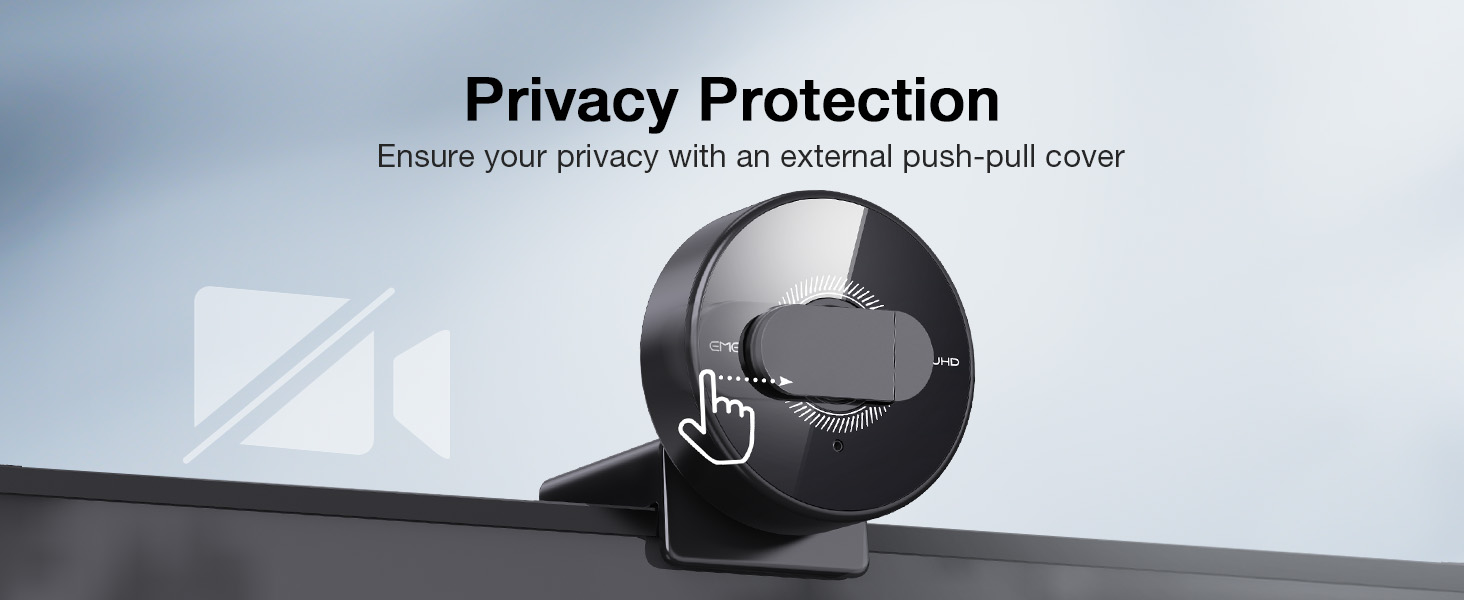 C950 web cam 4K Guaranteed Privacy Protection