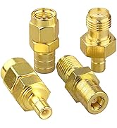SMA to SMB Connector Kit Antenna Coax Adapter SMB to SMA Male to Female RF Coaxial Connector Kits...