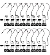 Boot Hangers Clips, 16 Pack Laundry Hooks Hanging Clips Clothes Pins Closet Hanger Organizer Clam...