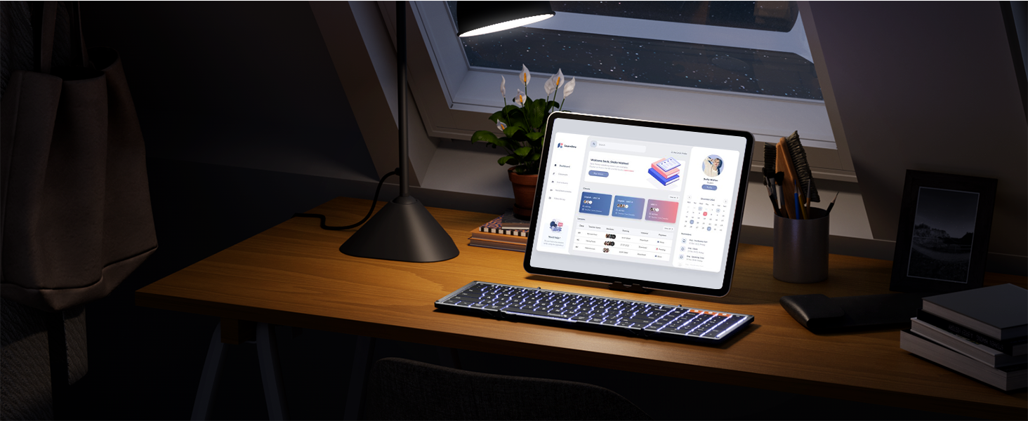 XK01 Plus backlight keyboard for study