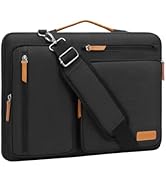 MOSISO 360 Protective Laptop Shoulder Bag,15-15.6 inch Computer Bags Compatible with MacBook Pro ...