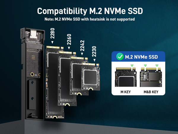 m.2 usb enclosure ssd hard drive enclosure