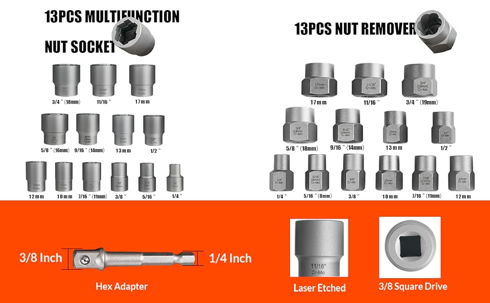 screw extractor set